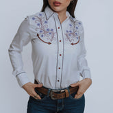 Blusa Rangers Bord Blanca 049